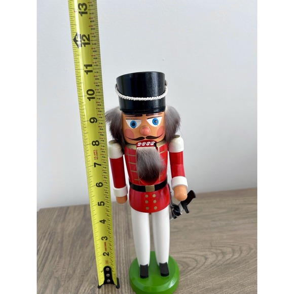 Vintage German NUTCRACKER VEB Holz und Drechslerwaren Rothenthal 11" - Picture 14 of 15